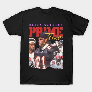 Deion Sanders Primetime Original Aesthetic Tribute 〶 T-Shirt